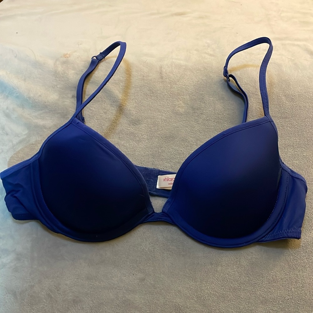 Blue 34A Bra xhilaration